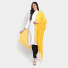 Ladies' Dupatta, Yellow, small image number null